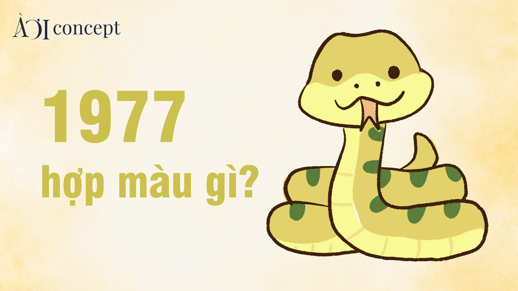 1977 hợp màu gì? Gợi ý màu xe, sơn nhà, trang phục, đá phong thủy