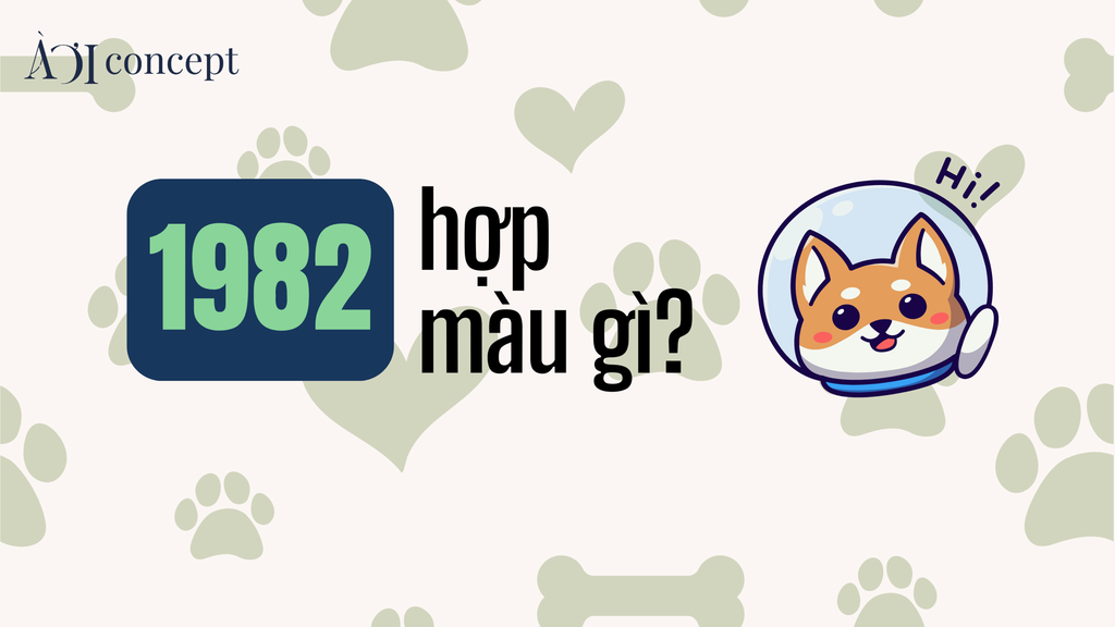 1982 hợp màu gì? Màu xe, nhà, trang phục và đá phong thủy hợp mệnh