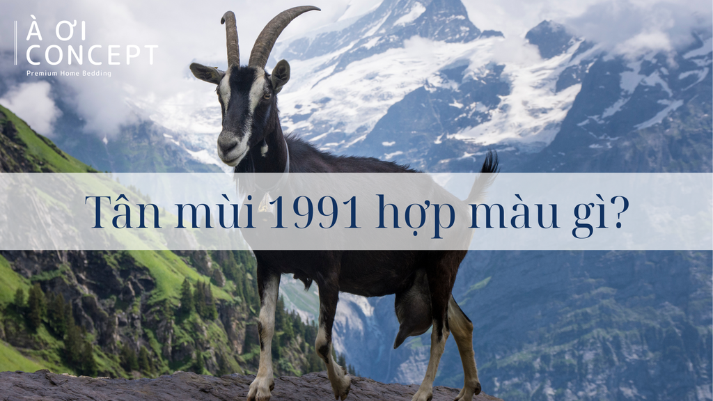 1991 hợp màu gì? Gợi ý màu xe, đá phong thủy, trang phục hợp tuổi Tân Mùi