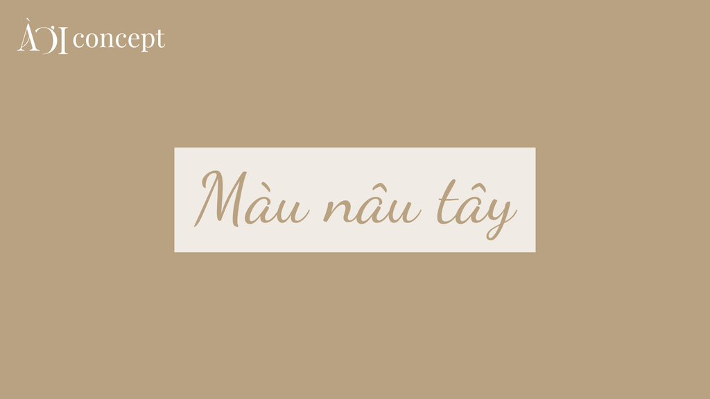 Màu nâu tây là gì? Phối đồ, tóc nhuộm & bảng màu chuẩn