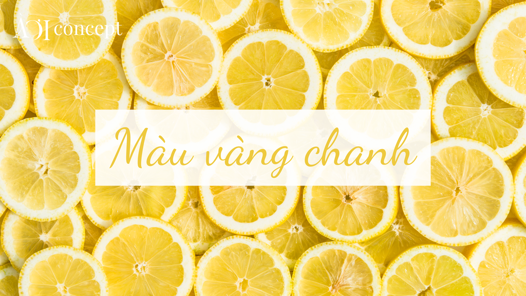 Màu vàng chanh: Phối màu đẹp, ứng dụng trong thời trang & nội thất