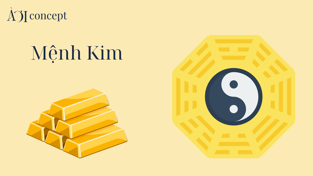 Mệnh Kim sinh năm nào? Màu sắc, đá phong thủy và cây hợp mệnh