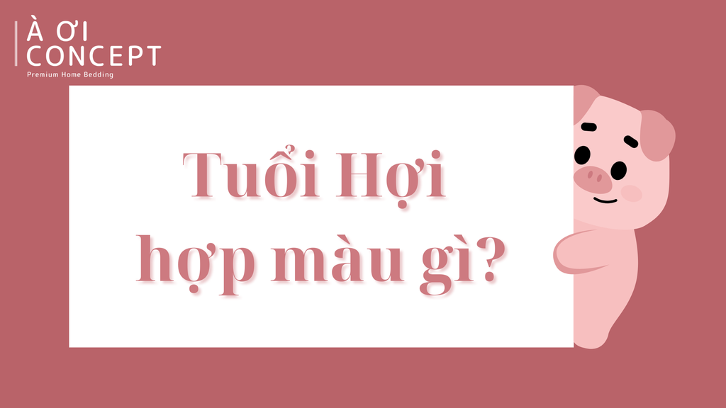 Tuổi Hợi hợp màu gì 2025? Bảng màu phong thủy, may mắn, tài lộc & kỵ màu