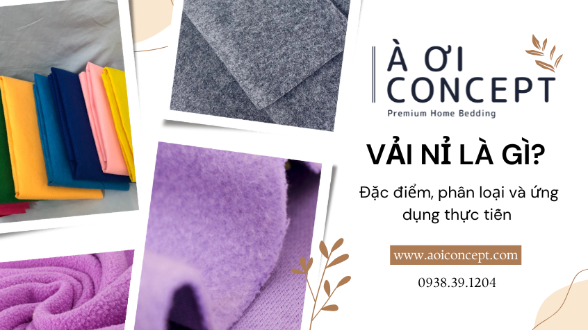 Vải nỉ: Phân loại, đặc điểm, ứng dụng và cách chọn vải nỉ Hàn Quốc – cotton – lông