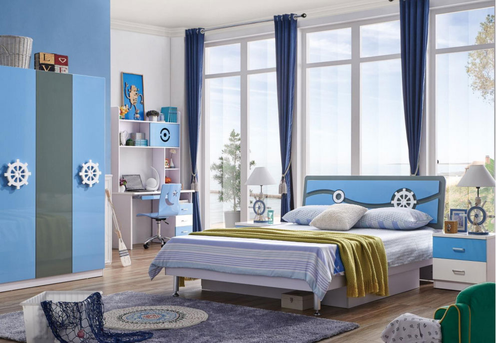 Bộ giường tủ trẻ em nhập khẩu GR 119 6 Bộ Giường Tủ Trẻ Em Nhập Khẩu GR-119