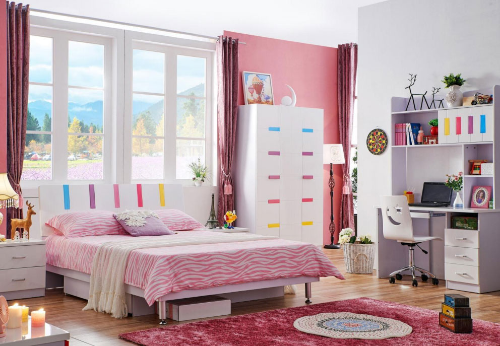 Bộ giường tủ trẻ em nhập khẩu GR860 4 Bộ Giường Tủ Trẻ Em Nhập Khẩu GR-860