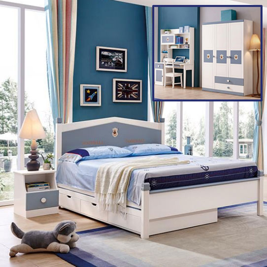 Bộ Giường Tủ Trẻ Em Nhập Khẩu GR911 6 Bộ Giường Tủ Trẻ Em Nhập Khẩu GR-911