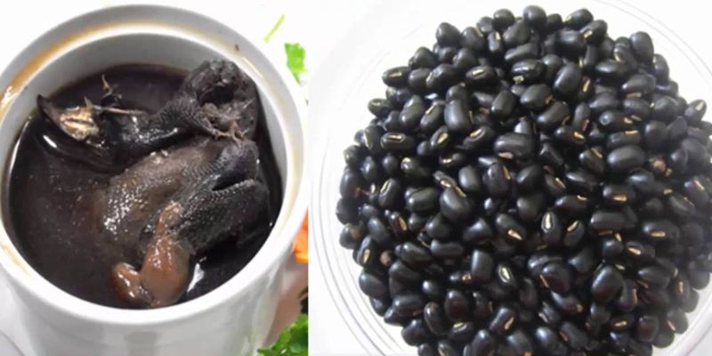Món ăn bổ dưỡng mỗi ngày: Cách hầm gà ác với đậu đen