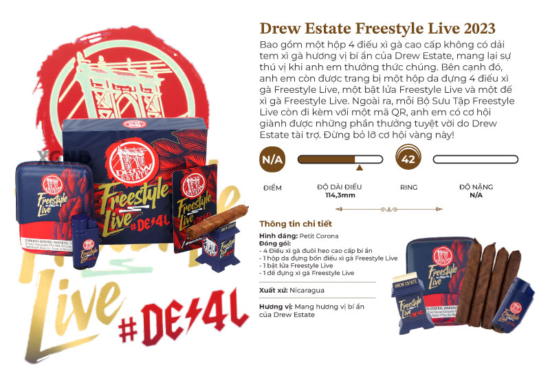 Drew Estate Free Style Live Event