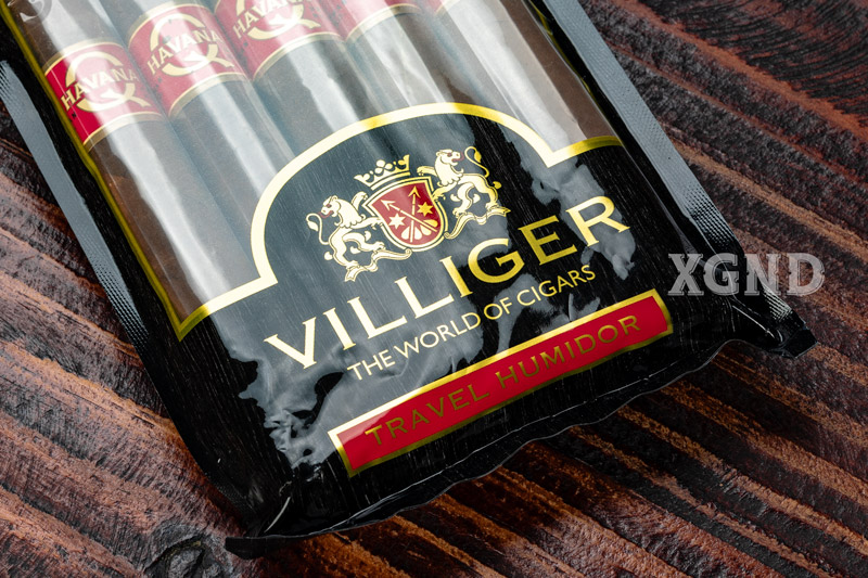 Túi Zip Cấp Ẩm Hai Chiều Xì Gà Travel Humidor Villiger - Phụ Kiện Bảo Quản Cigar