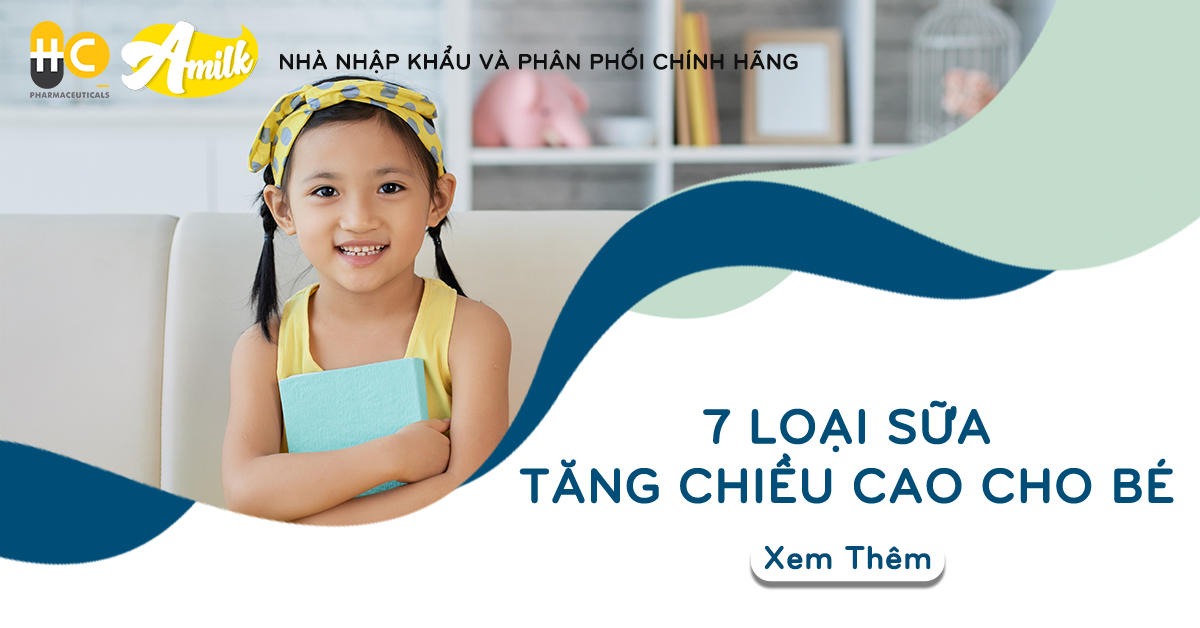 Review 7 Loại Sữa Tăng Chiều Cao Cho Bé 3 Tuổi Yêu Thích Nhất 2022