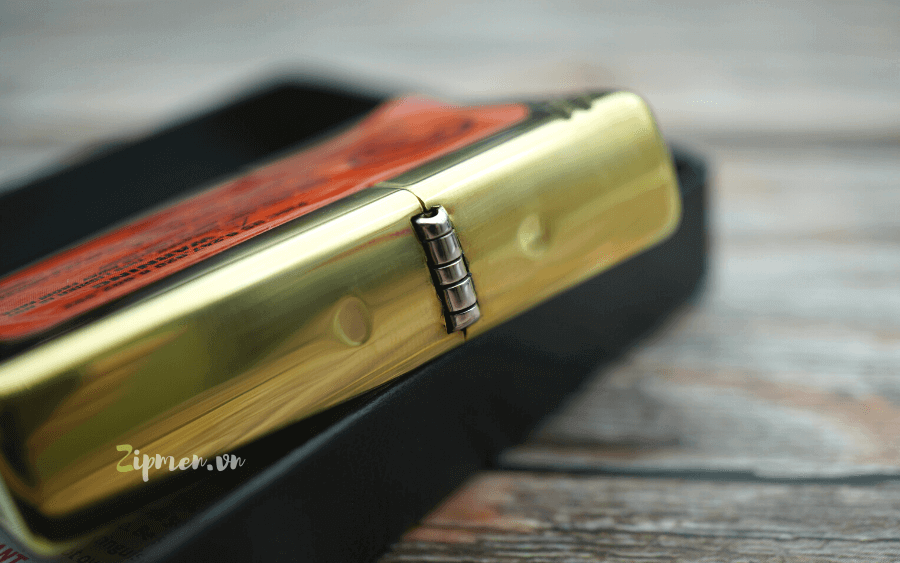 Bản lề zippo vintage có 5 chấu