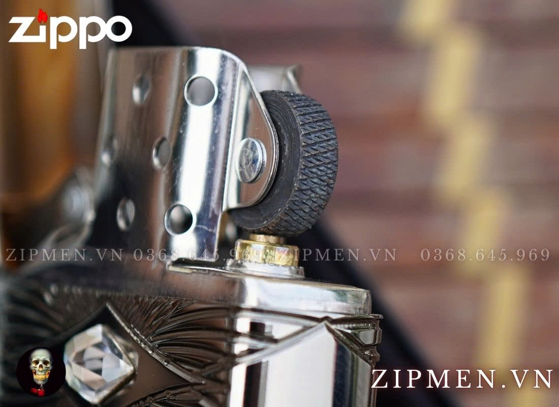 Zippo USA 49291 Patterm Armor Black Ice