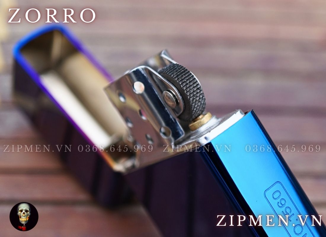 Zorro đồng thau mạ crom titanium màu xanh siêu bền