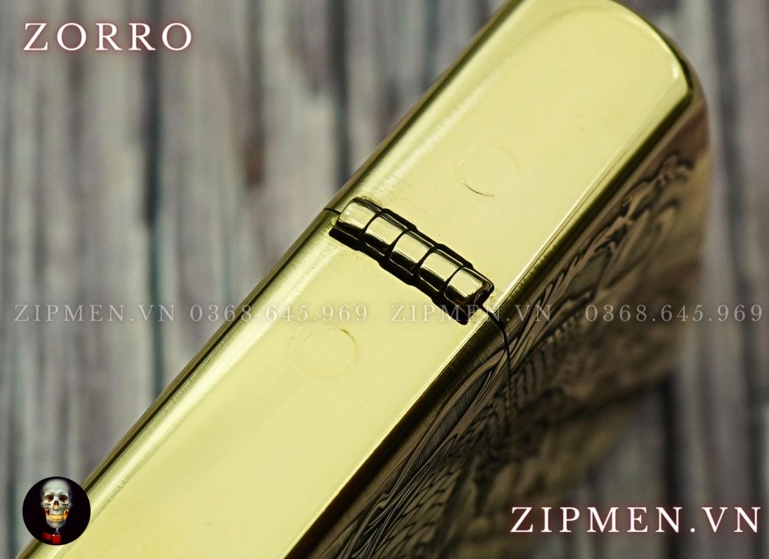 Bật lửa Zorro cá chép hoá rồng limited giá rẻ