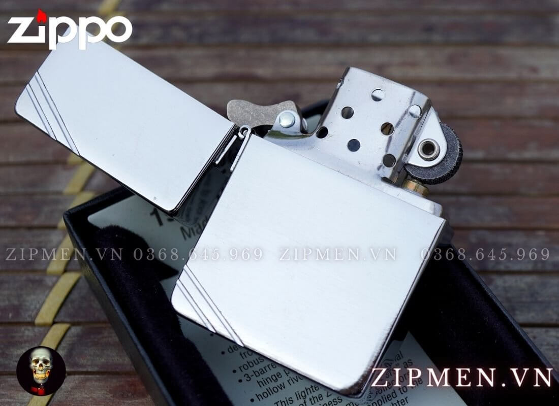 Bật lửa replica 1935 vát 2 góc | Zippo cao cấp