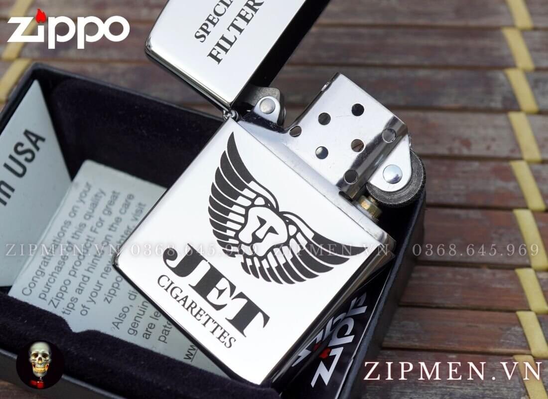 Bật lửa zippo armor chủ đề thuận buồm xuôi gió | bật lửa zippo chính hãng
