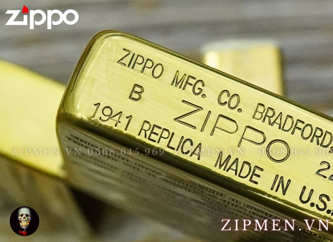 bật lửa zippo USA replica 1941 chính hãng