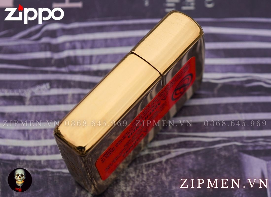 Zippo armor mèo thần tài cao cấp