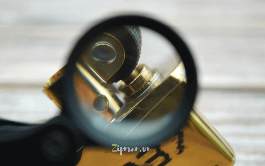 Cổ đá cao zippo chính hãng