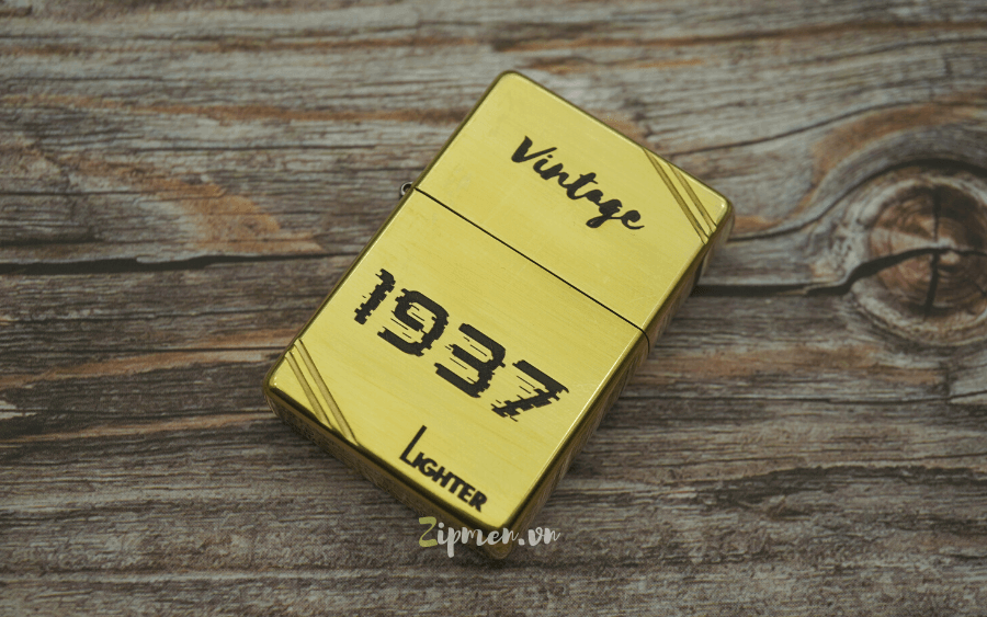 Zippo vintage tái bản 1937 khắc laser