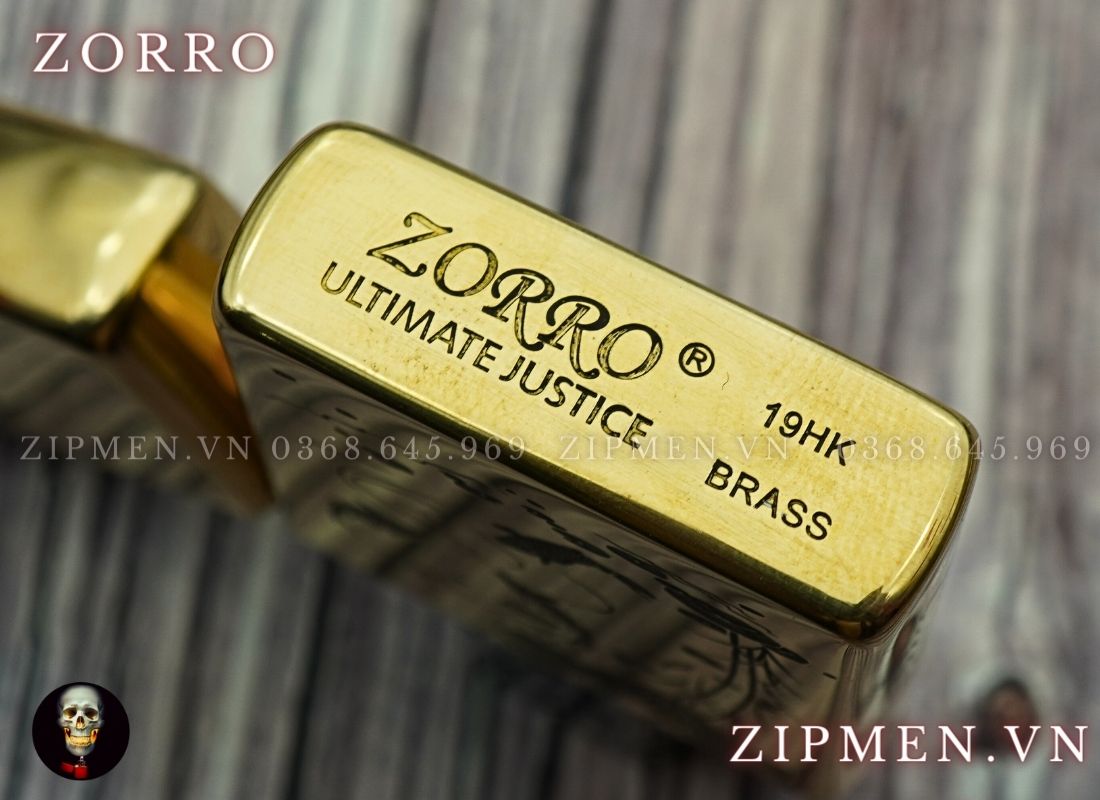 Bật lửa Zorro cá chép hoá rồng limited giá rẻ