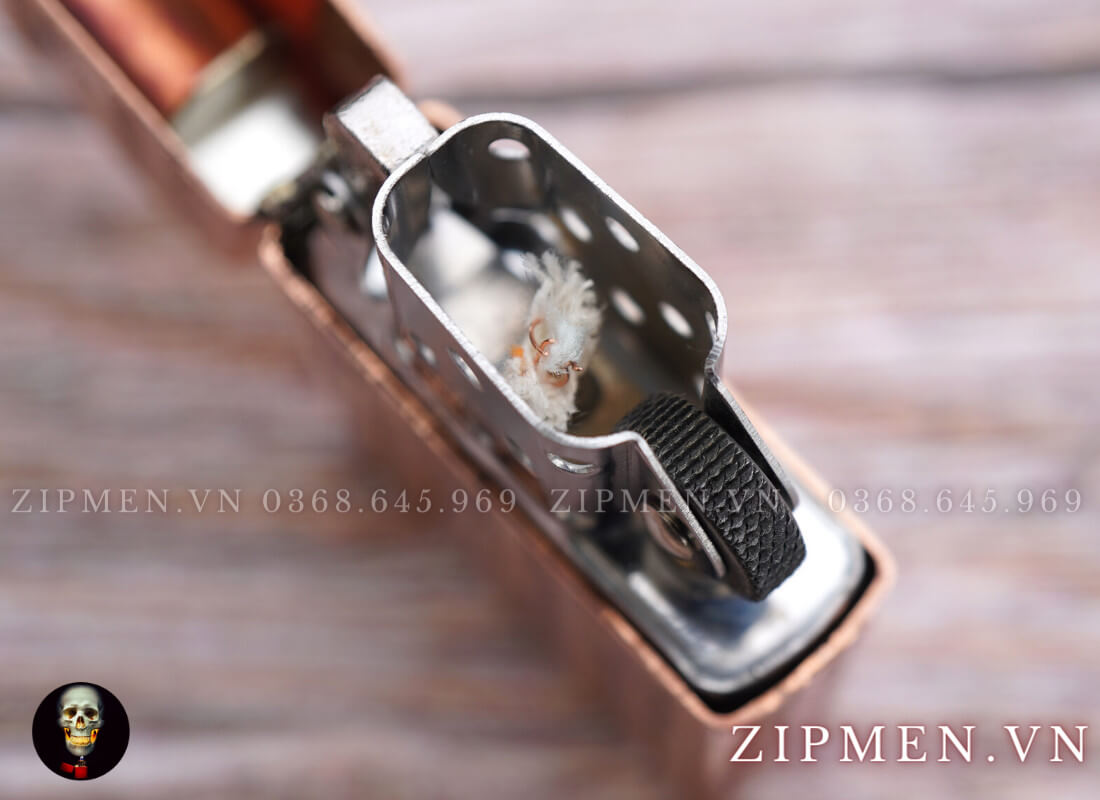Bật lửa zorro copper bát nhã tâm kinh | Bật lửa zorro cao cấp chính hãng