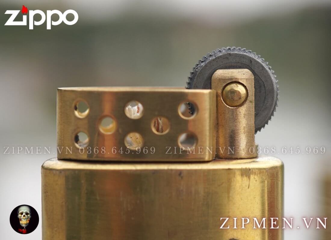 Bật lửa zorro hoài cổ màu vàng cao cấp giá rẻ | Bật lửa zorro Hồng Kông chính hãng