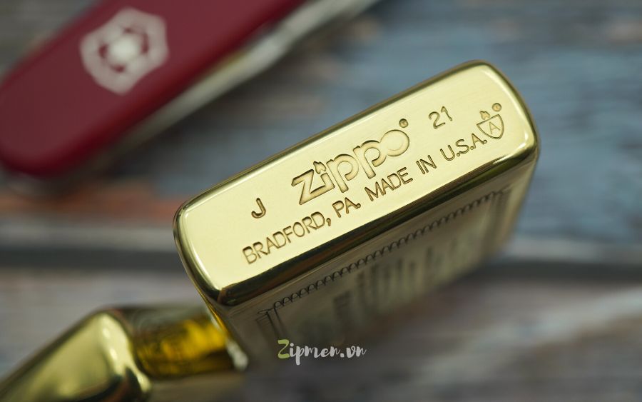 Mộc đáy zippo armor