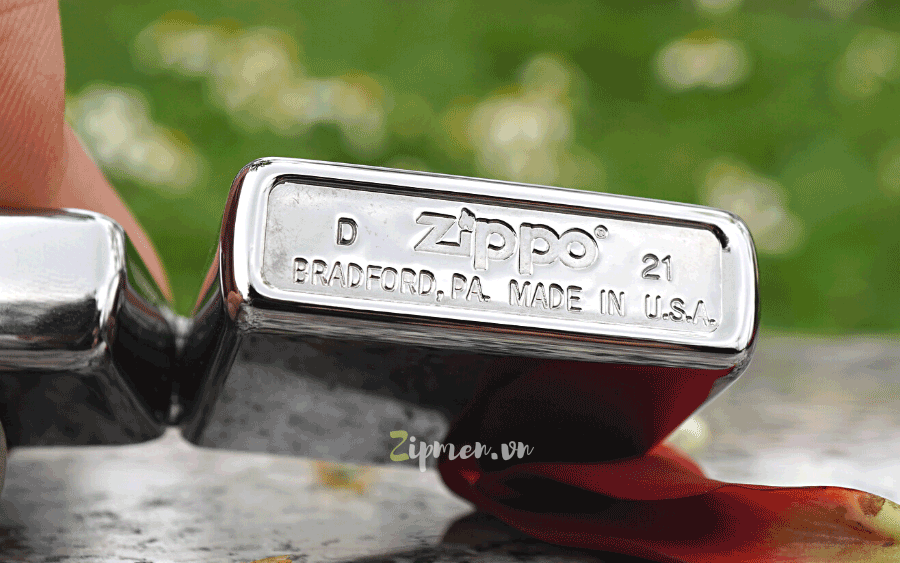 mộc đáy zippo usa