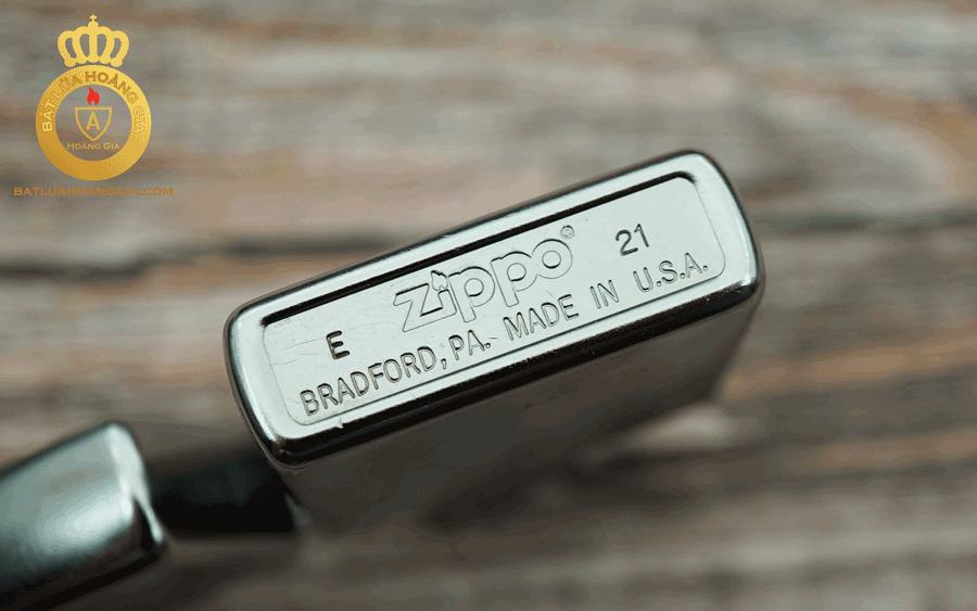 Mộc đáy Zippo USA