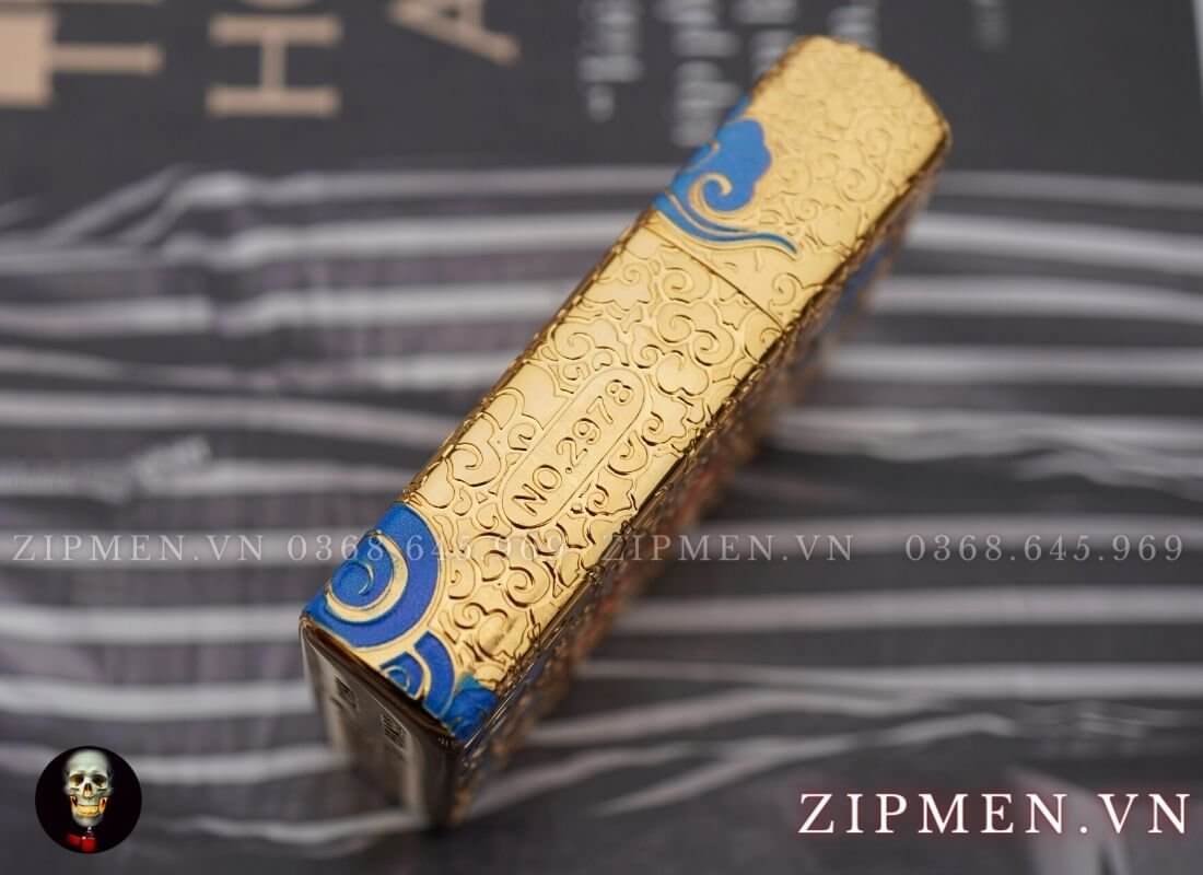 Bật lửa zorro hồng kông chủ đề trâu vàng cao cấp | Zorro trâu vàng chính hãng