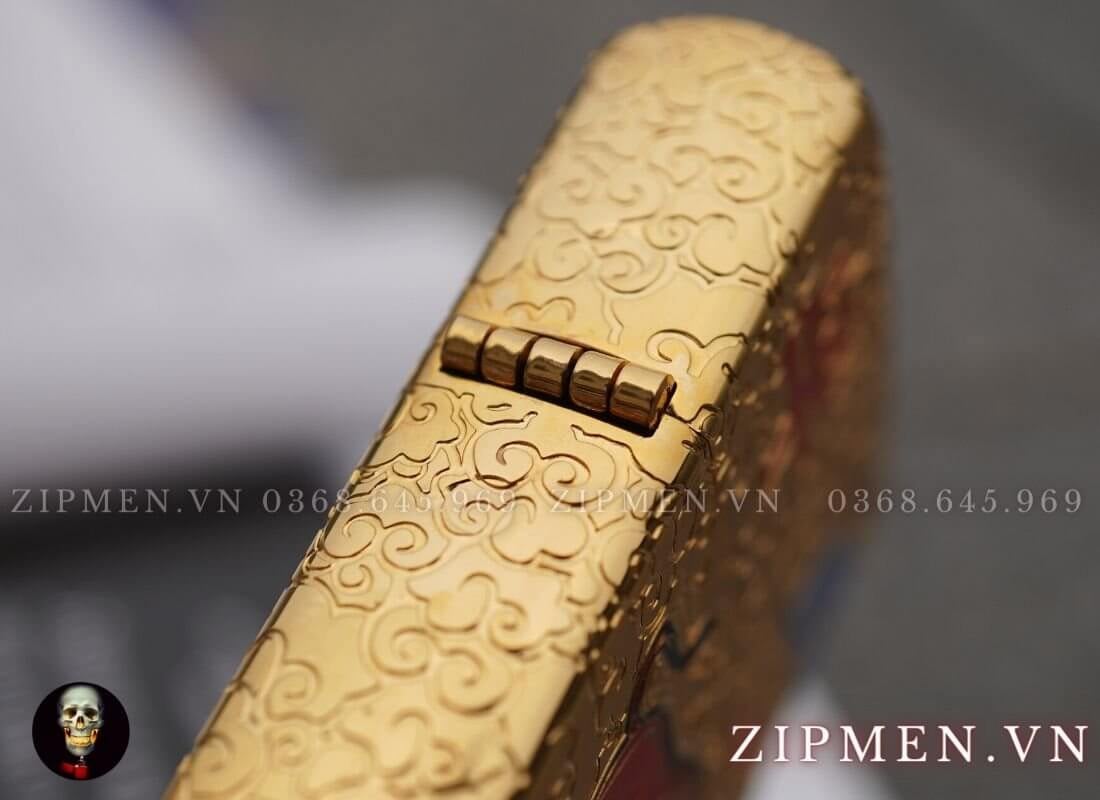 Bật lửa zorro hồng kông chủ đề trâu vàng cao cấp | Zorro trâu vàng chính hãng