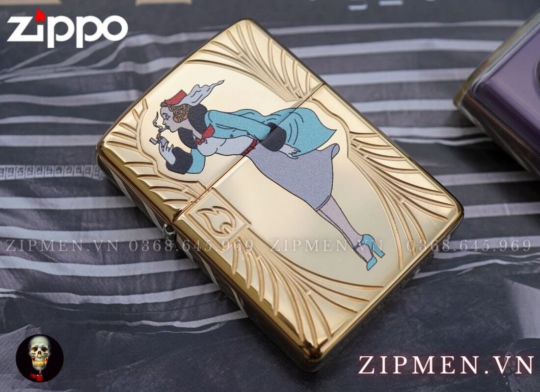 zippo-armor-luxury-winy-85th-anniversary-bat-lua-zippo-cao-cap-chinh-hang