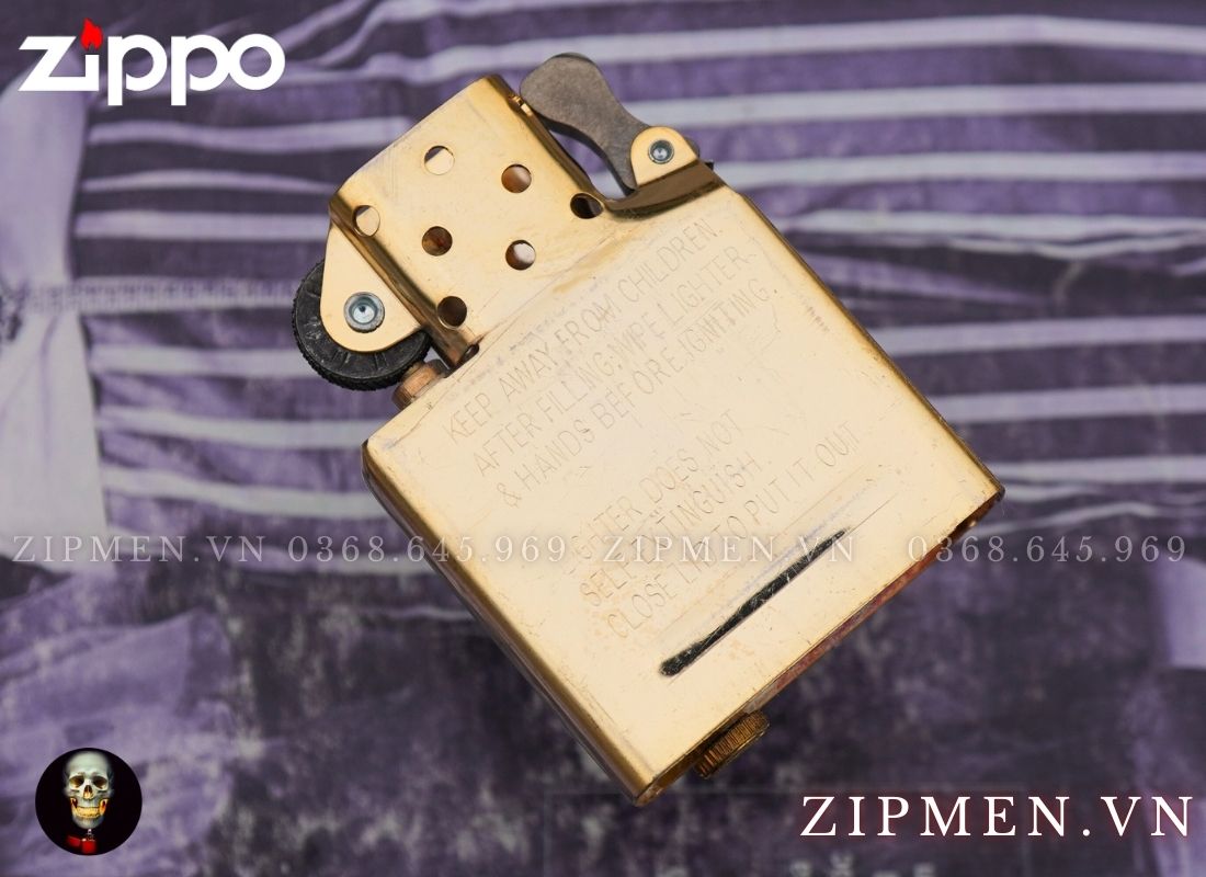 Zippo armor mèo thần tài cao cấp