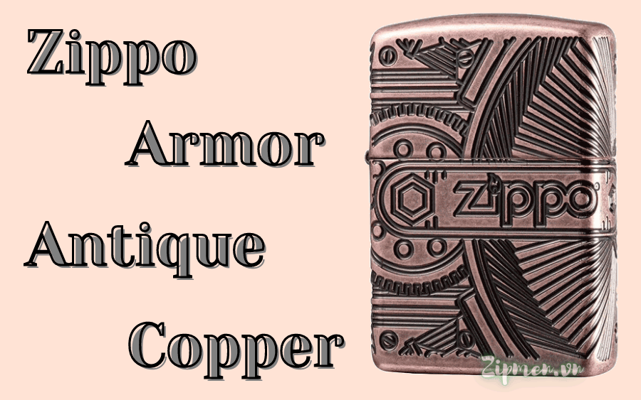 Zippo antique copper