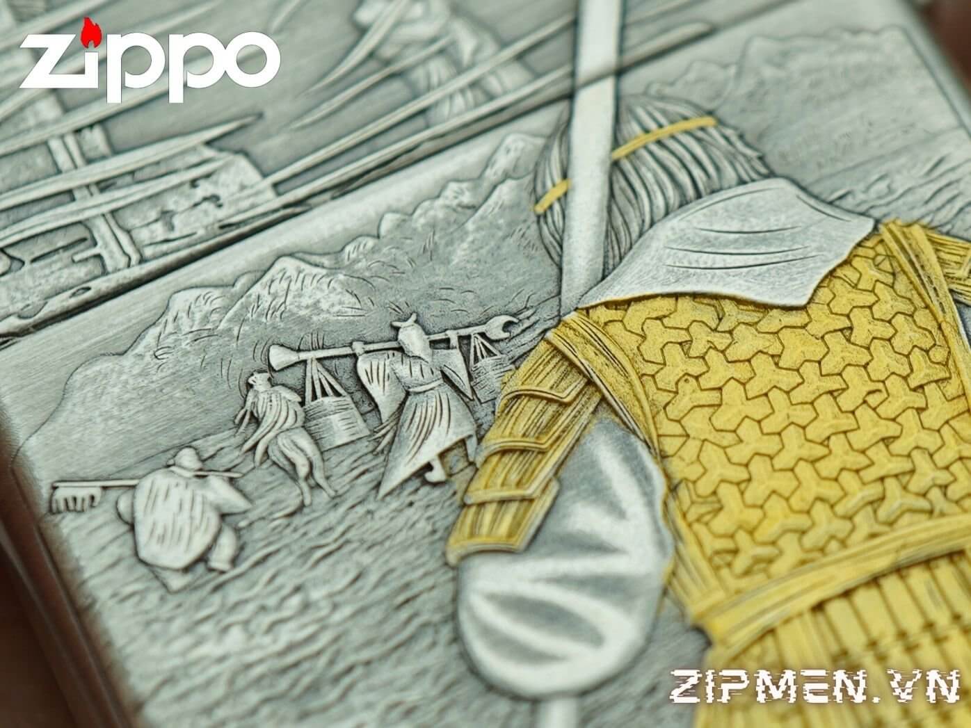 Chi tiết zippo tây du ký