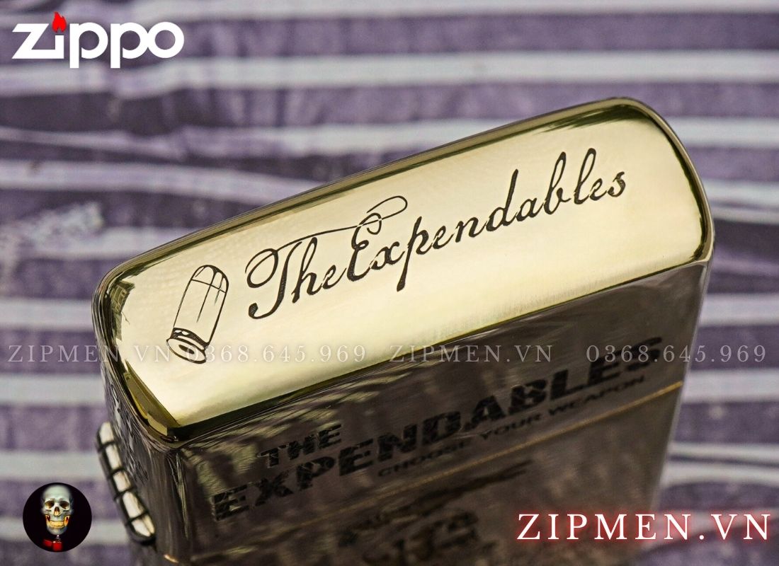 Zippo armor chủ đề The Expendables biệt đội đánh thuê limited edition