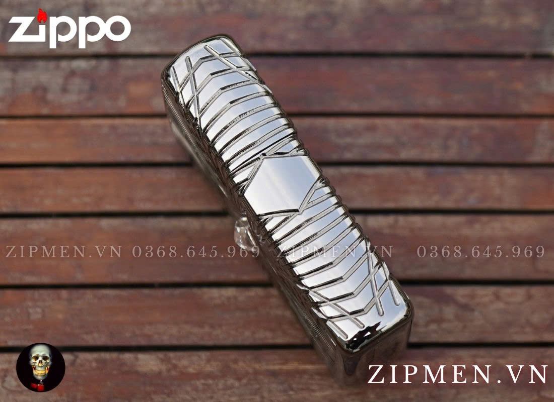 Zippo USA 49291 Patterm Armor Black Ice