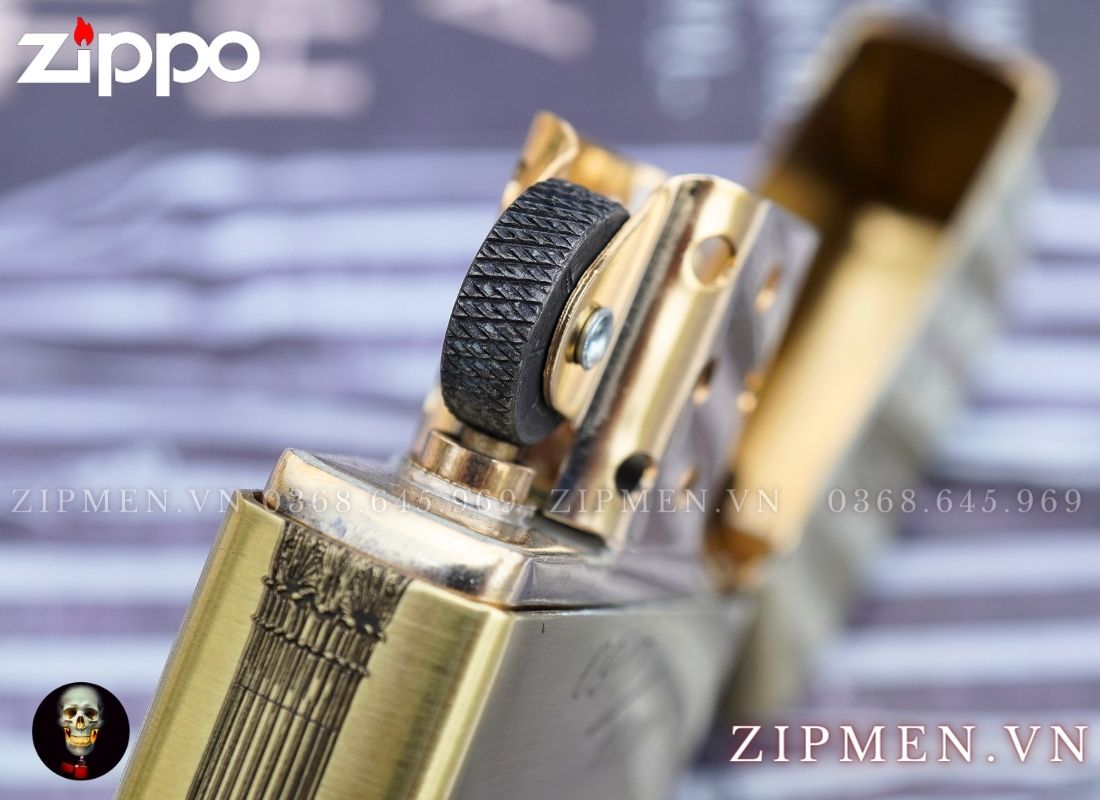 Zippo armor limited hội tam điểm