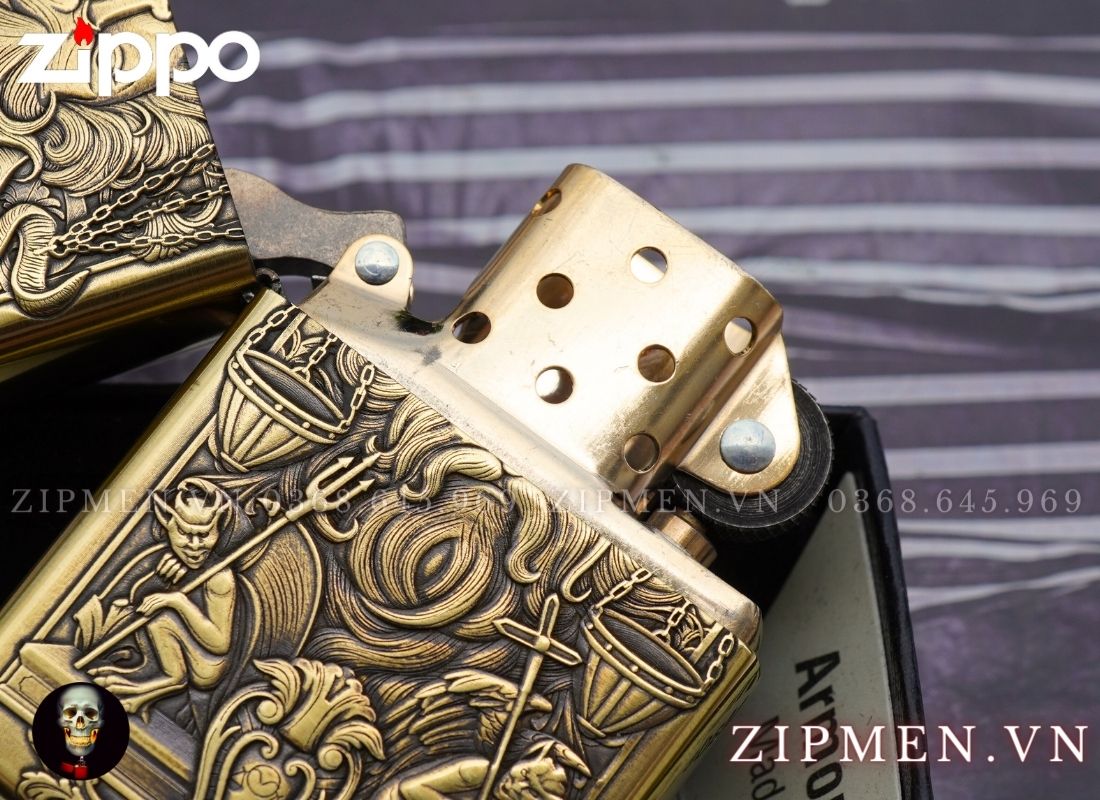 Zippo xuất nhật cung hoàng đạo thiên bình