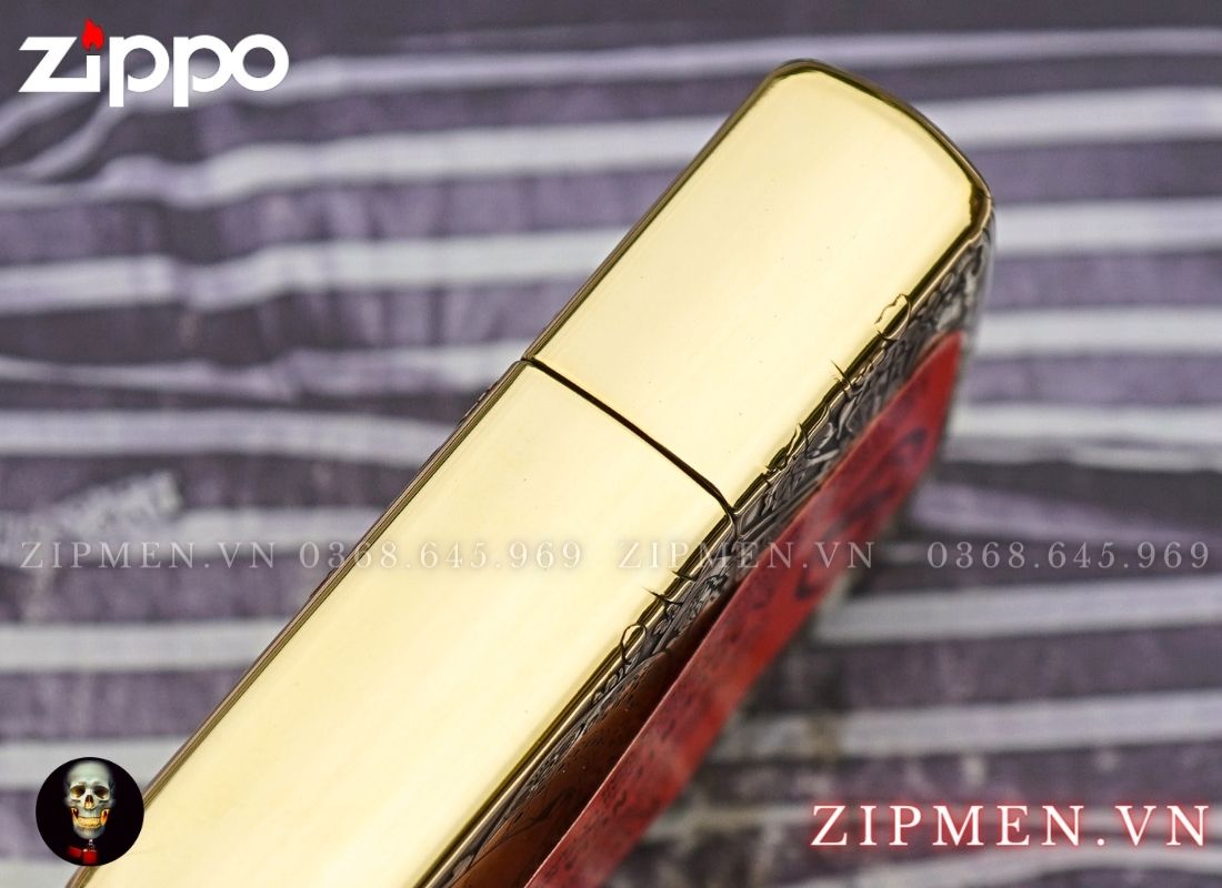 Zippo USA nữ chiến binh Geisha Samurai cầm kiếm Katana