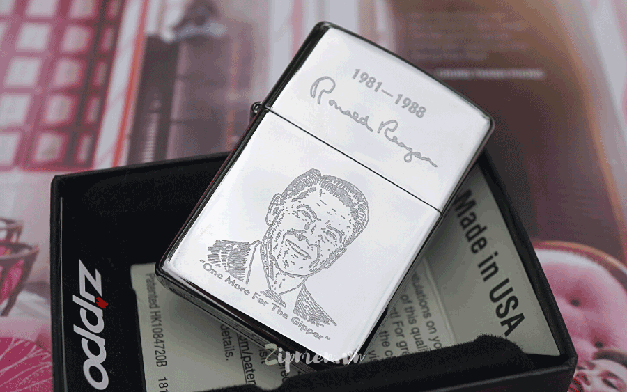 zippo usa khắc hình tổng thống mỹ