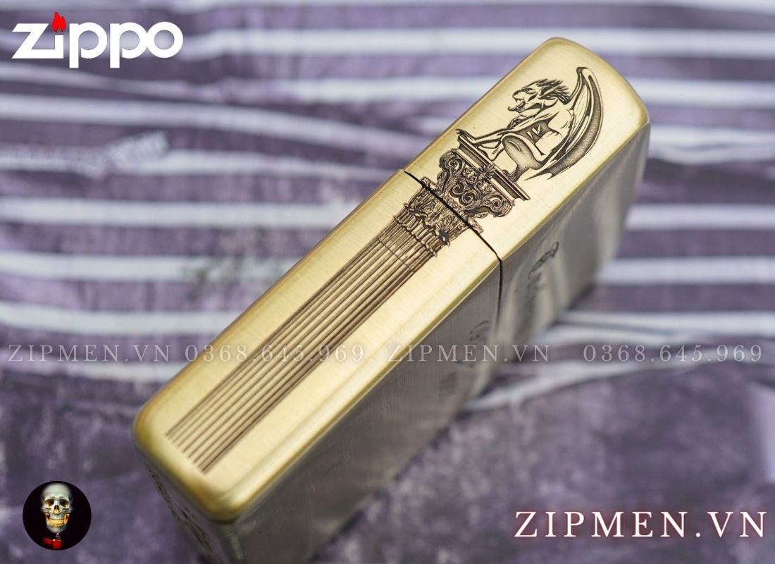 Zippo armor limited hội tam điểm