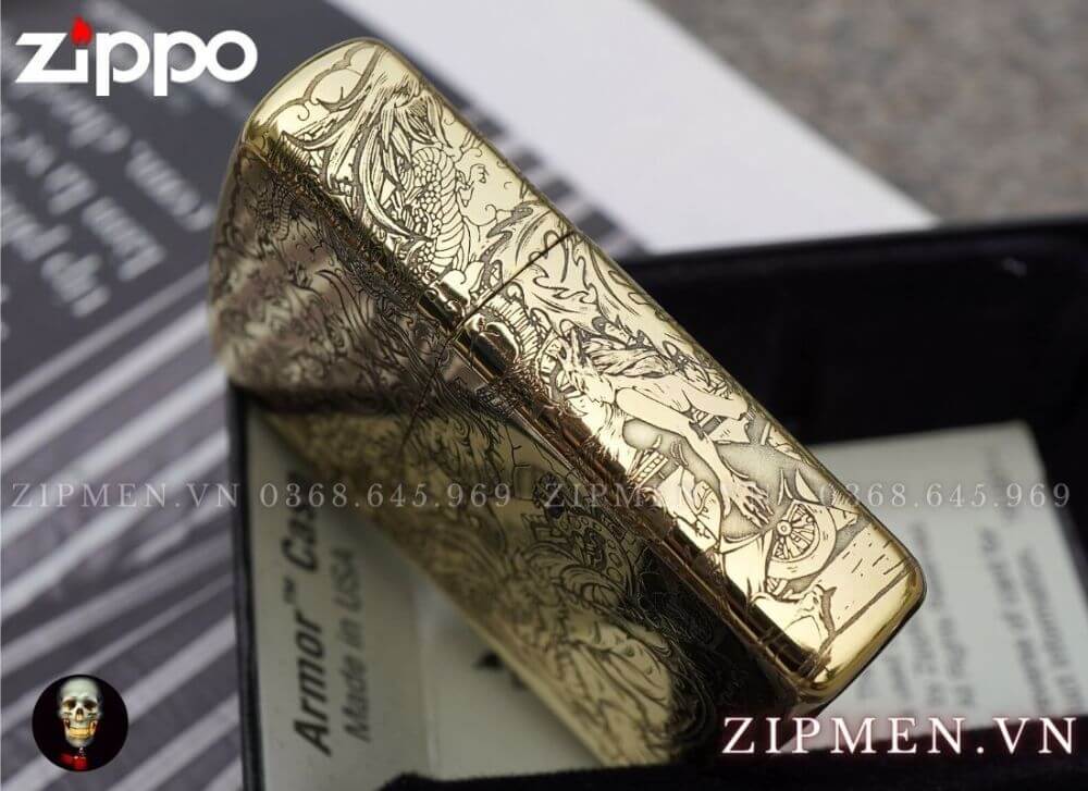 Zippo tứ linh