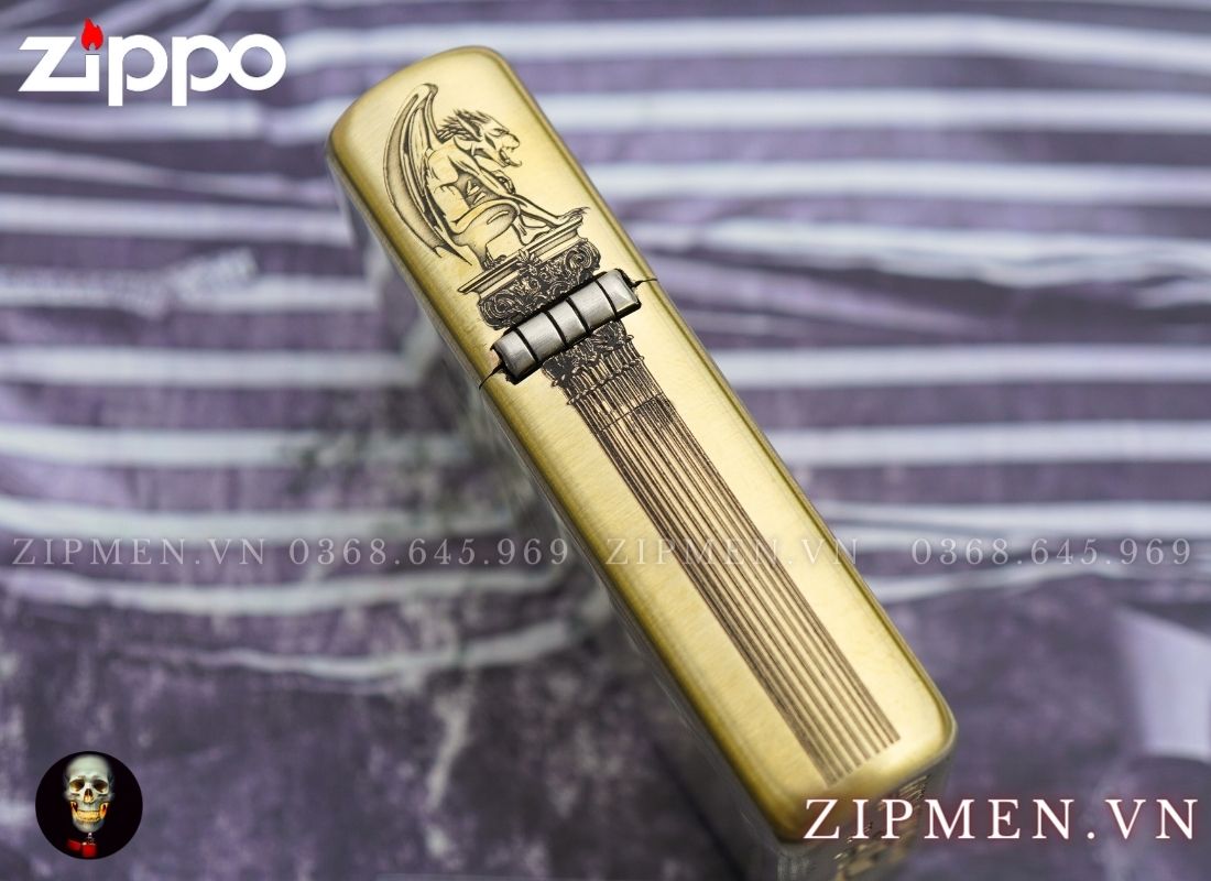 Zippo armor limited hội tam điểm