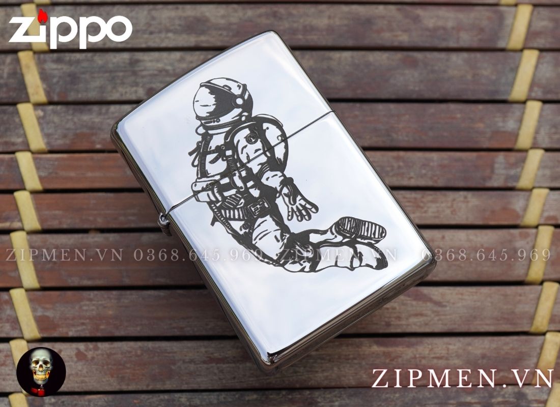Zippo USA chủ đề phi hành gia