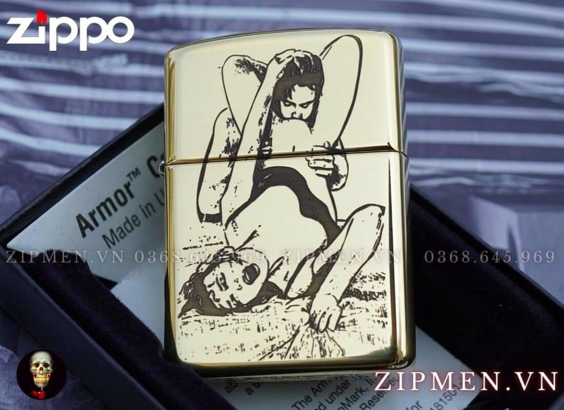 zippo sexy girl