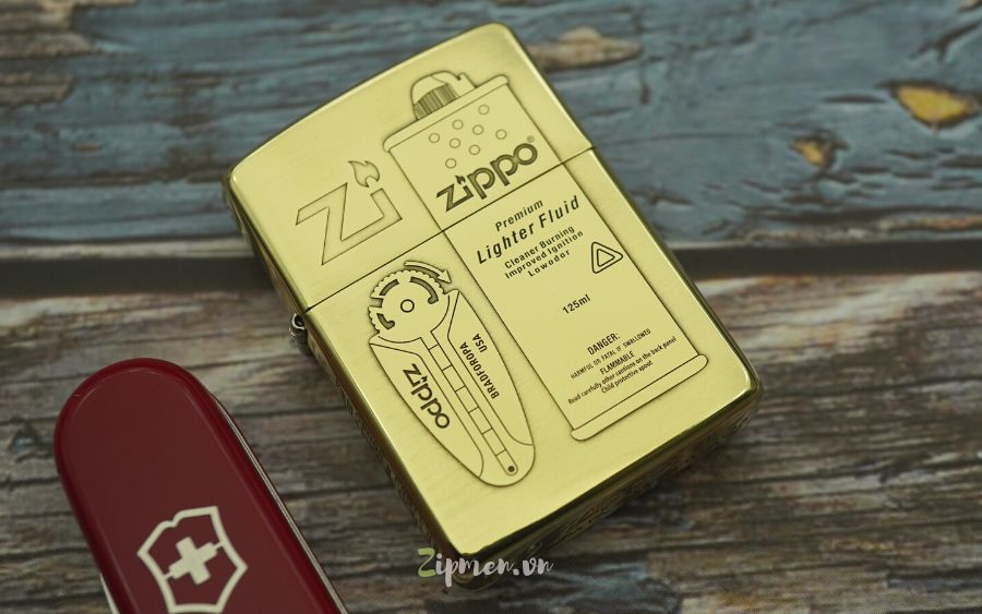 Zippo bình xăng vỉ đá
