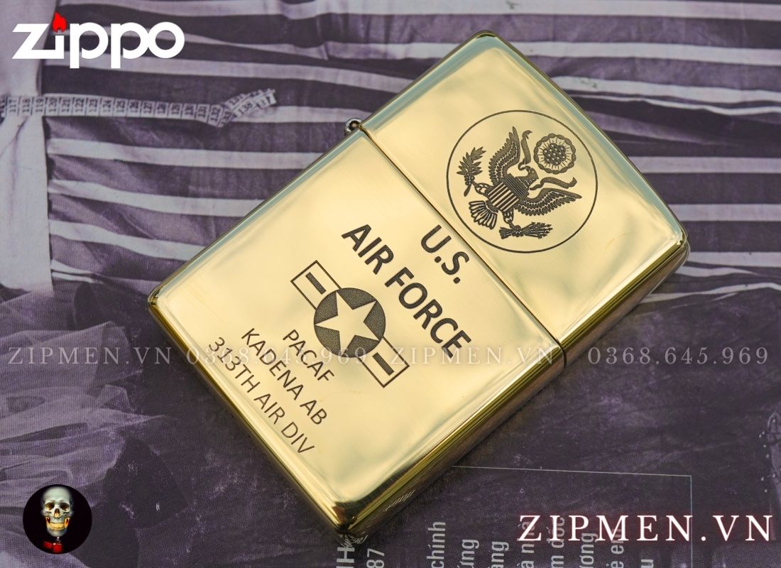Zippo chủ đề quân sự-không quân hoa kỳ